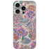 Warm Taupe Floral iPhone 16 Pro Skin